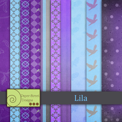 lila - синие, голубые и фиолетовые текстуры.