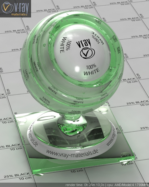 3D My precious - 3D текстура зеленого прозрачного стекла