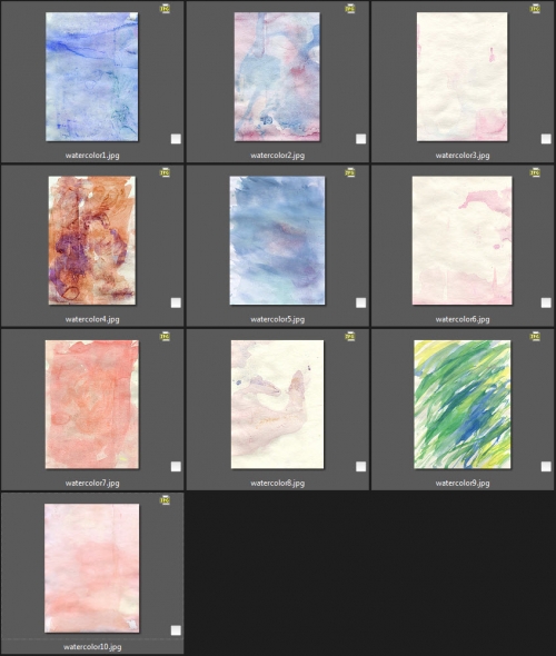 10 free high res watercolor textures - ����������� ��������