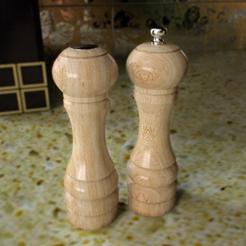 3D Basic Wood Salt & Pepper Mill Set - 3D модель деревянной перечницы и солонки
