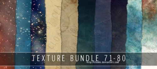 Texture Bundle 71-80 -  разноцветные текстуры синих и бежевых тонов