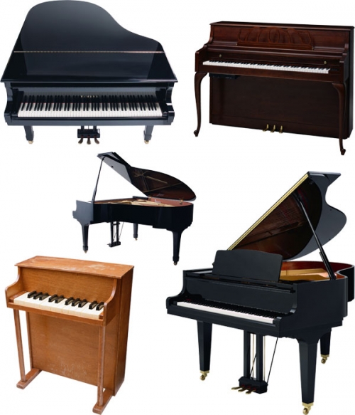 Фотосток: Музыкальные инструменты (рояль, пианино, фано, клависин)
