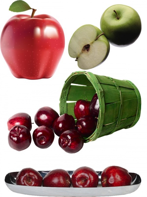 Фруктовый фотосток - яблоки (часть вторая)