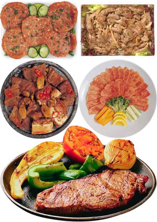 Фотосток: блюда из мяса (стейк, отбивная, жаркое, бифштекс, холодное и др.)