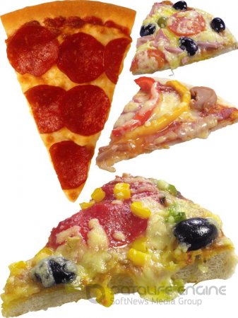 Фотосток: кусочек пиццы