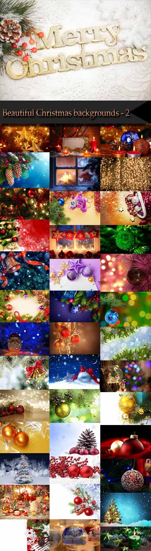 Beautiful Christmas backgrounds - 2