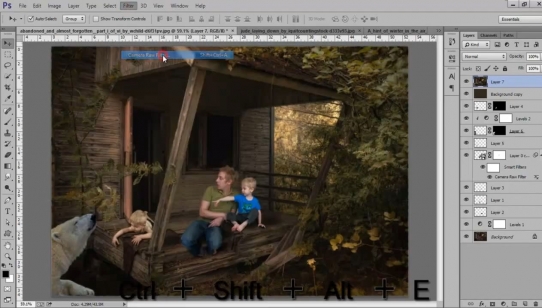  ����-����������� � Photoshop - ������� � ���� (2015) 