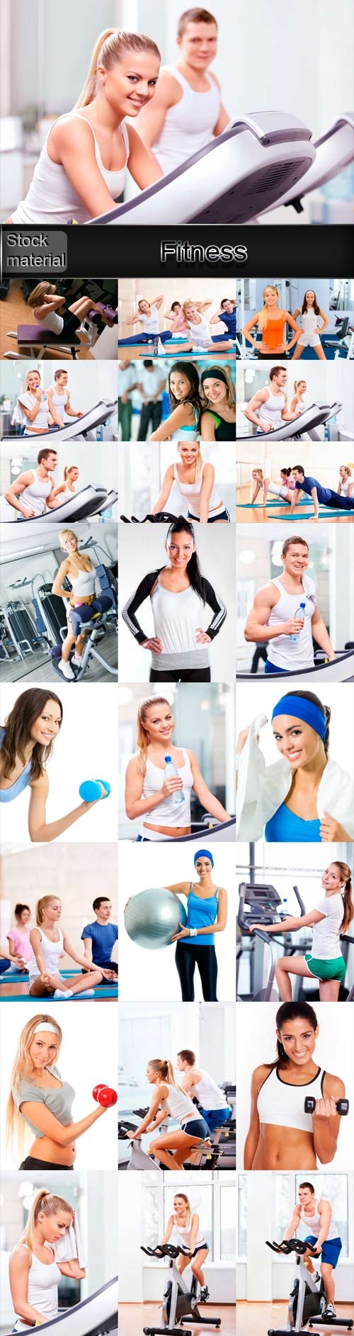 Fitness raster graphics