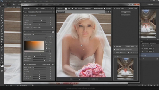  ������-����� photoshop Wedding Retouch 