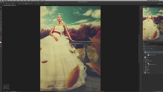  ��������� photoshop Art Wedding 