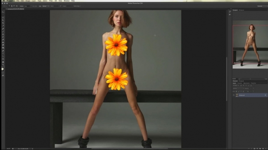  ��������� photoshop Collage Nude