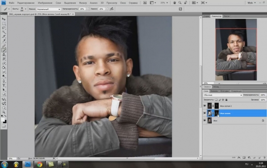  ��������� photoshop Retouch Man (2015) 