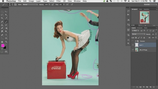  �������� ������ Pin-up Coca Cola (2016) 