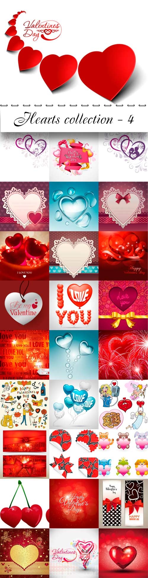 Hearts collection - 4