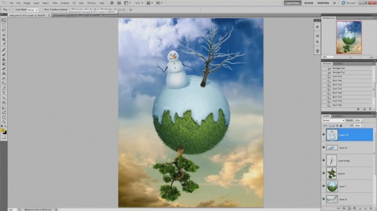  ������ � ������ ����������� � Photoshop (2016) 
