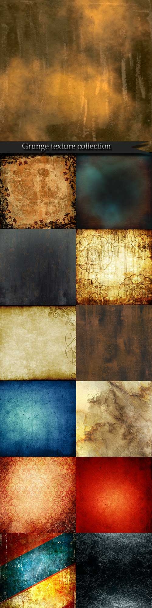 Grunge texture collection