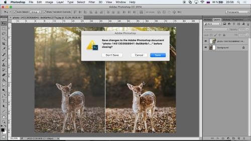 ������ �������� � Adobe Photoshop (2017)