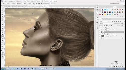 ���������� ���������� ����� � Photoshop (2017)