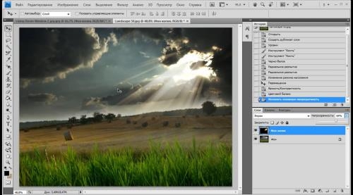 ������ ��������� ����� � photoshop (2017)