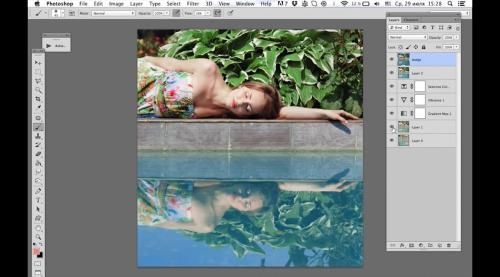������ ���� � ���������� �������� � Selective color � Gradient Map (2017)