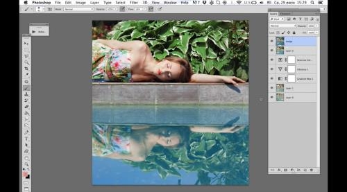 ������ ���� � ���������� �������� � Selective color � Gradient Map (2017)