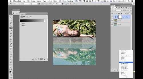 ������ ���� � ���������� �������� � Selective color � Gradient Map (2017)