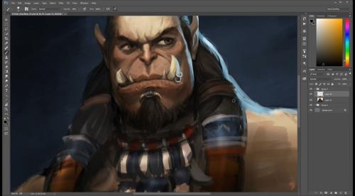 ������� �� WARCRAFT. ��������� Photoshop (2017)