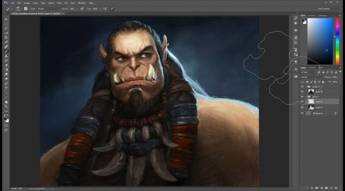 ������� �� WARCRAFT. ��������� Photoshop (2017)