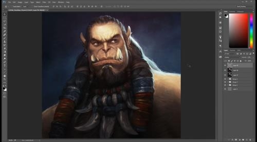 ������� �� WARCRAFT. ��������� Photoshop (2017)