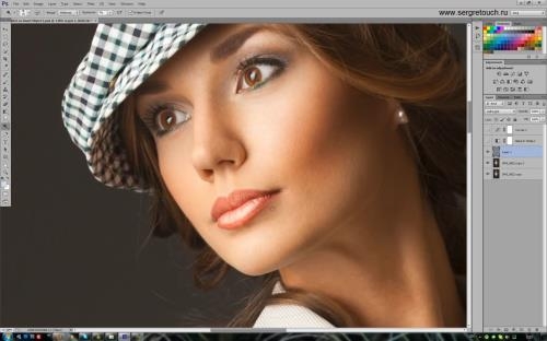��������� ���������� Dodge & Burn (speed retouching 3 parts) (2017)