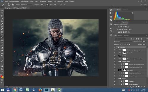 ����� �������������� � Photoshop (2017)