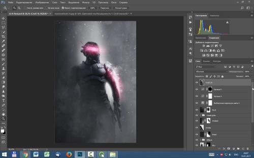 ����� �������������� � Photoshop (2017)