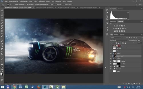 ����� �������������� � Photoshop (2017)