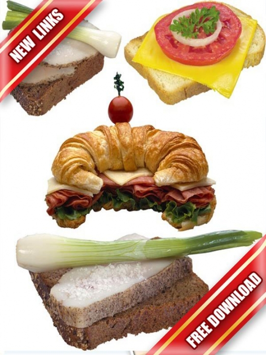 Фотосток: Бутерброды с салом и сыром (рабочие ссылки, бесплатные файлообменники)