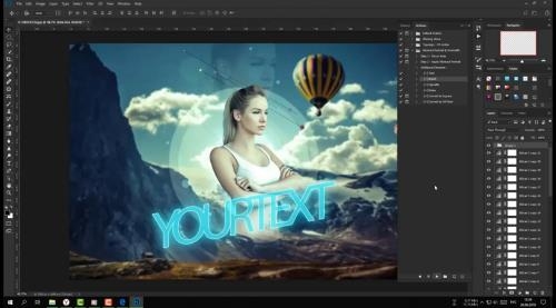 ��������� �� �����. ������� ��� �������. Photoshop Pack Action (2018)