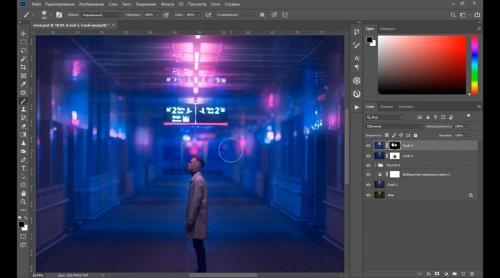 �������� ������ �� ���� � Photoshop (2019)