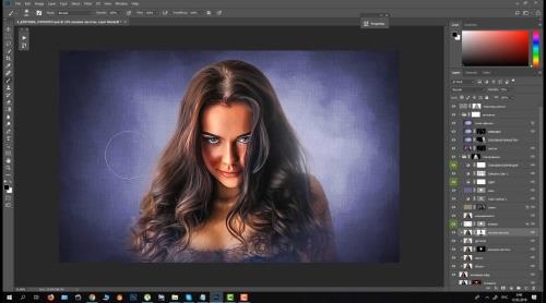 Photoshop Action Digital Art ��������������� � ������������ ���������� �������, �������, ������������ (2019)