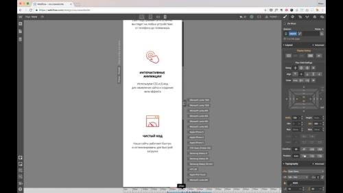 ��������� ���� �� ����������� ��������� ���� webflow (2018)