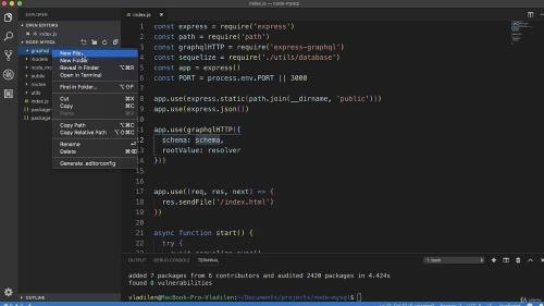 Node JS. ������������ ���� (Mongo, GraphQL, MySQL, Express) (2020)