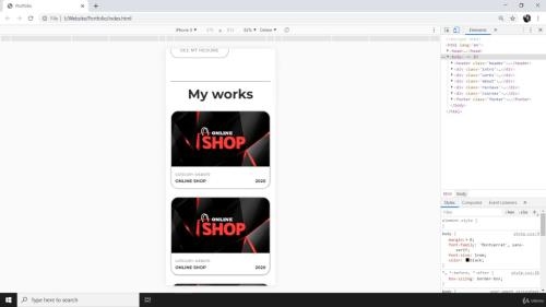 ��� ���������� - �������� ����� � ���� HTML, CSS, JavaScript (2020)