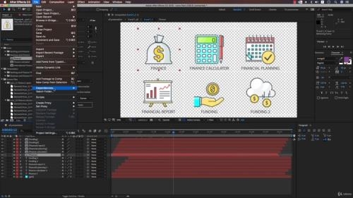 ���� �� �������� ������������ flat video � After Effect (2019)