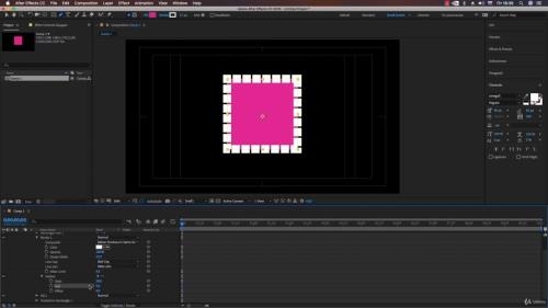 ���� �� �������� ������������ flat video � After Effect (2019)