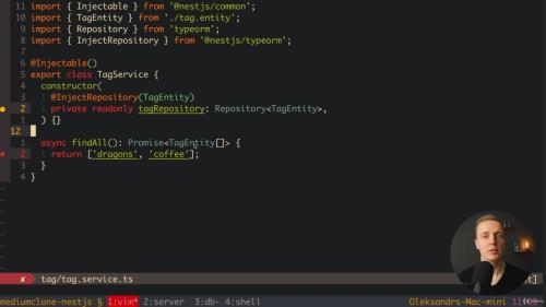 NestJS - ����� API ��� ��������� ������� � ���� (2021)