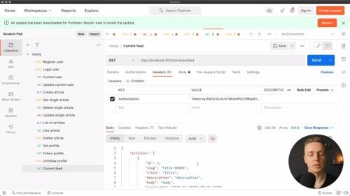 NestJS - ����� API ��� ��������� ������� � ���� (2021)
