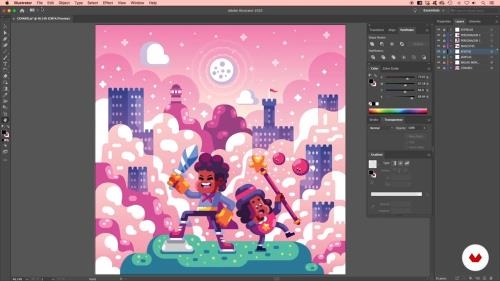 ������������ ��������� ����������� � Adobe Illustrator (2021)